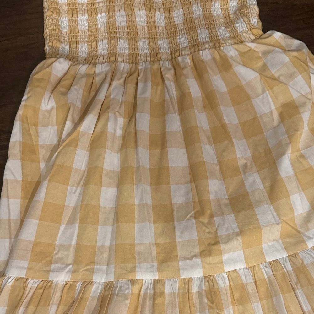 Abercrombie & Fitch Tan Plaid Women’s Dress - Picture 13 of 13